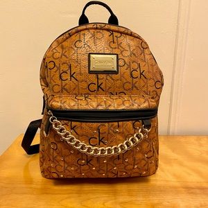 Leather Backpack - Calvin Klein